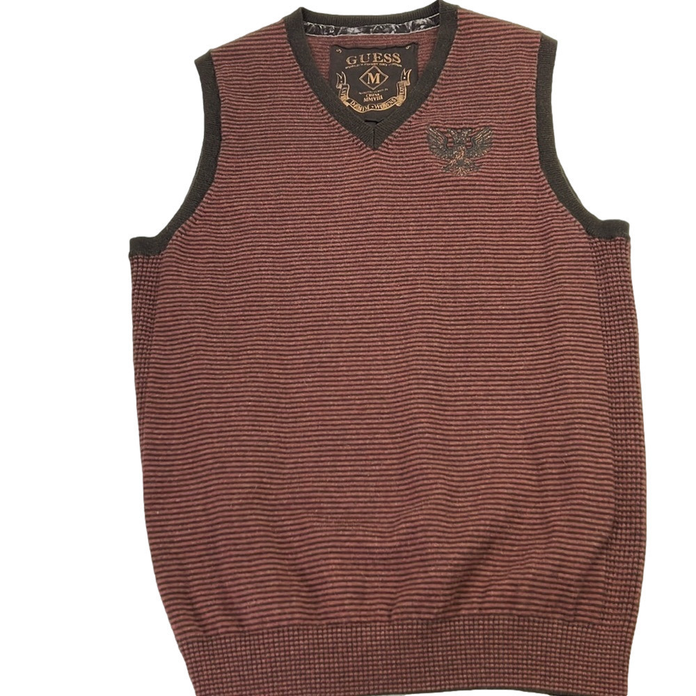 Guess Unisex Striped Vest size Medium